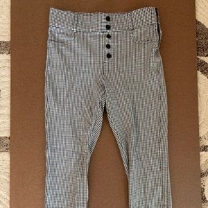Zara Legging Collection Gingham Leggings